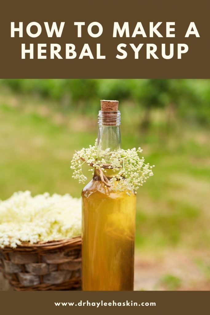 how to make a herbal syrup